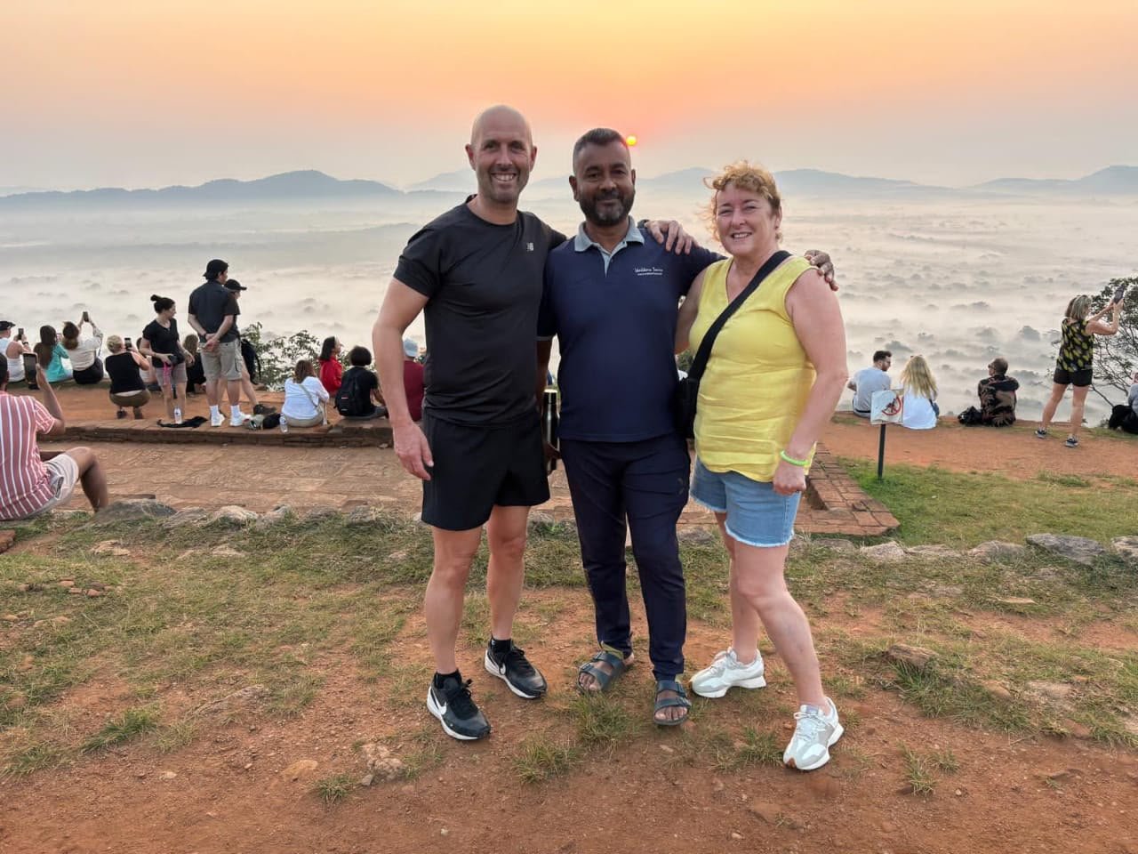 Sunrise over Sri Lanka